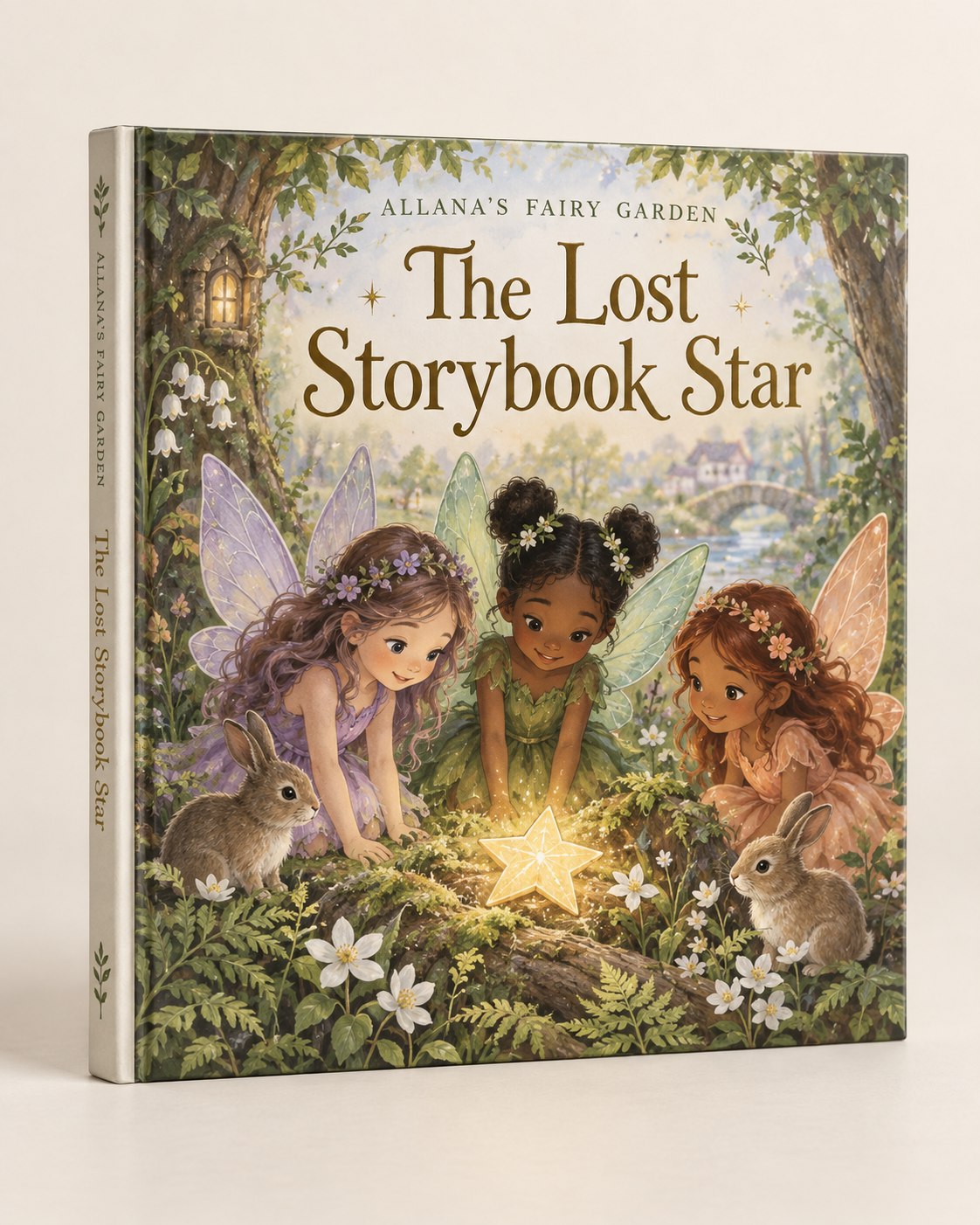 The Lost Storybook Star book cover concept